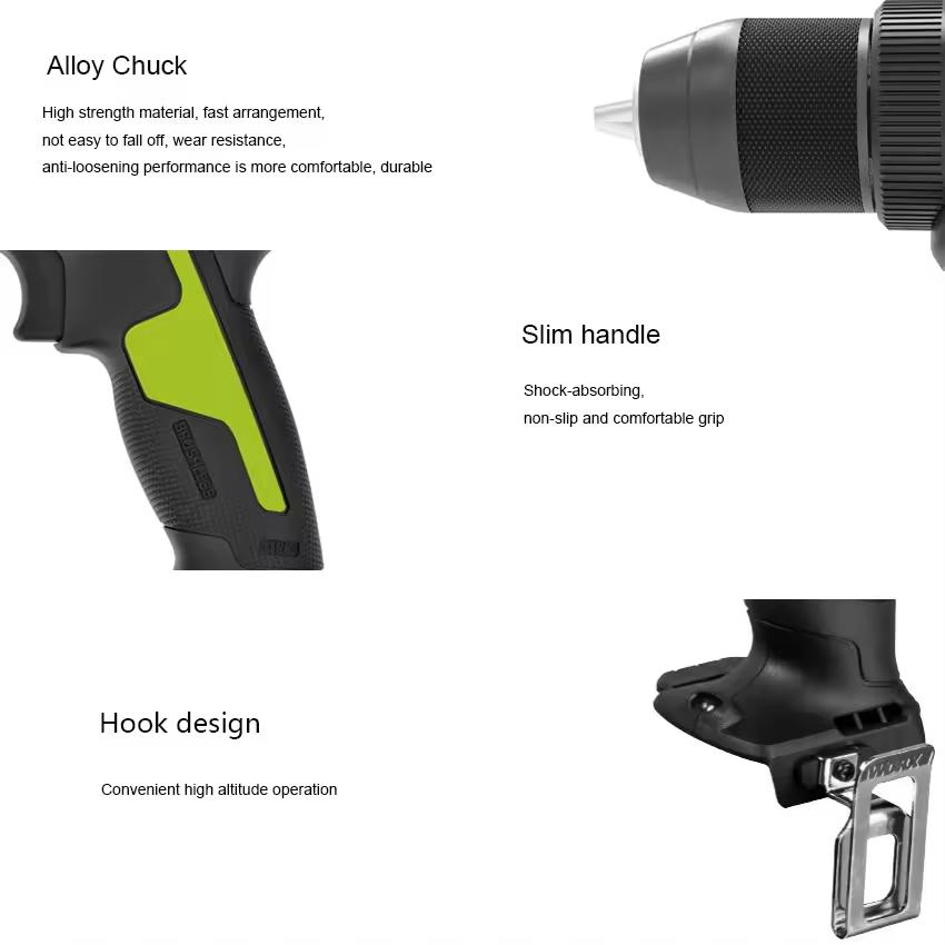 Беспроводной ударный шуруповерт Vickers 20V