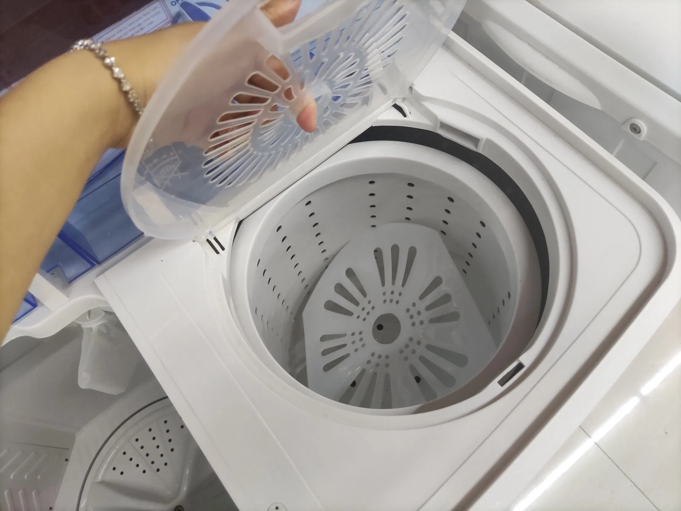 10kg Glass Cover Twin Tub Washing Machine Factory Price