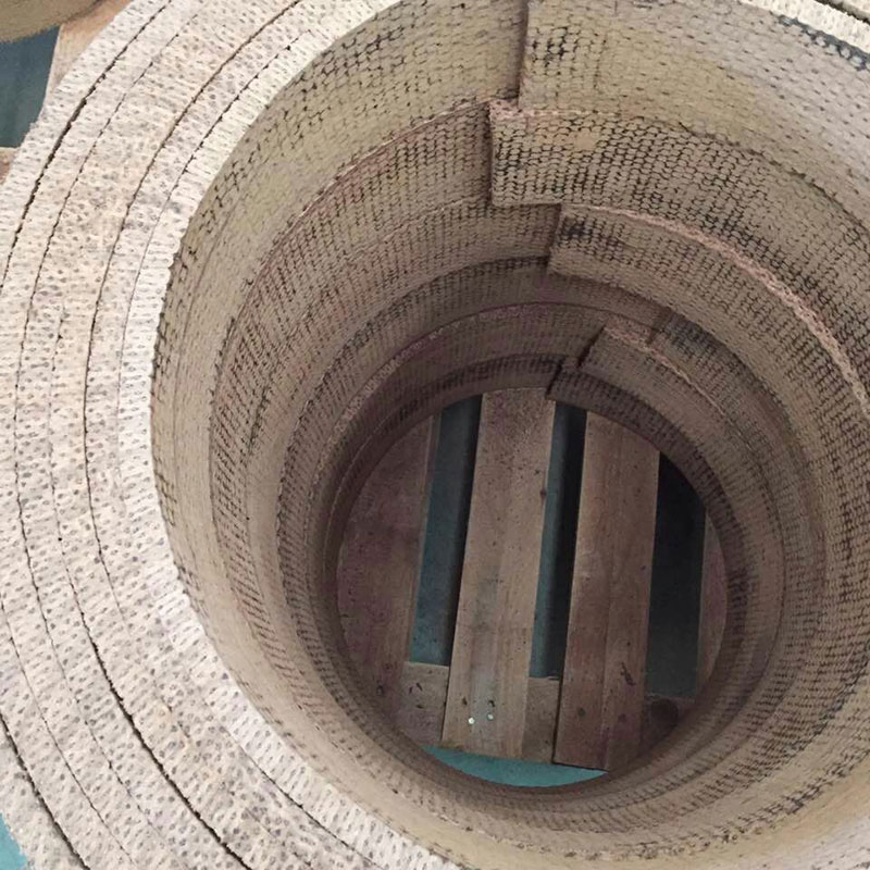 Асбестовая белая тканая тормозная лента в рулоне для инженерного оборудования