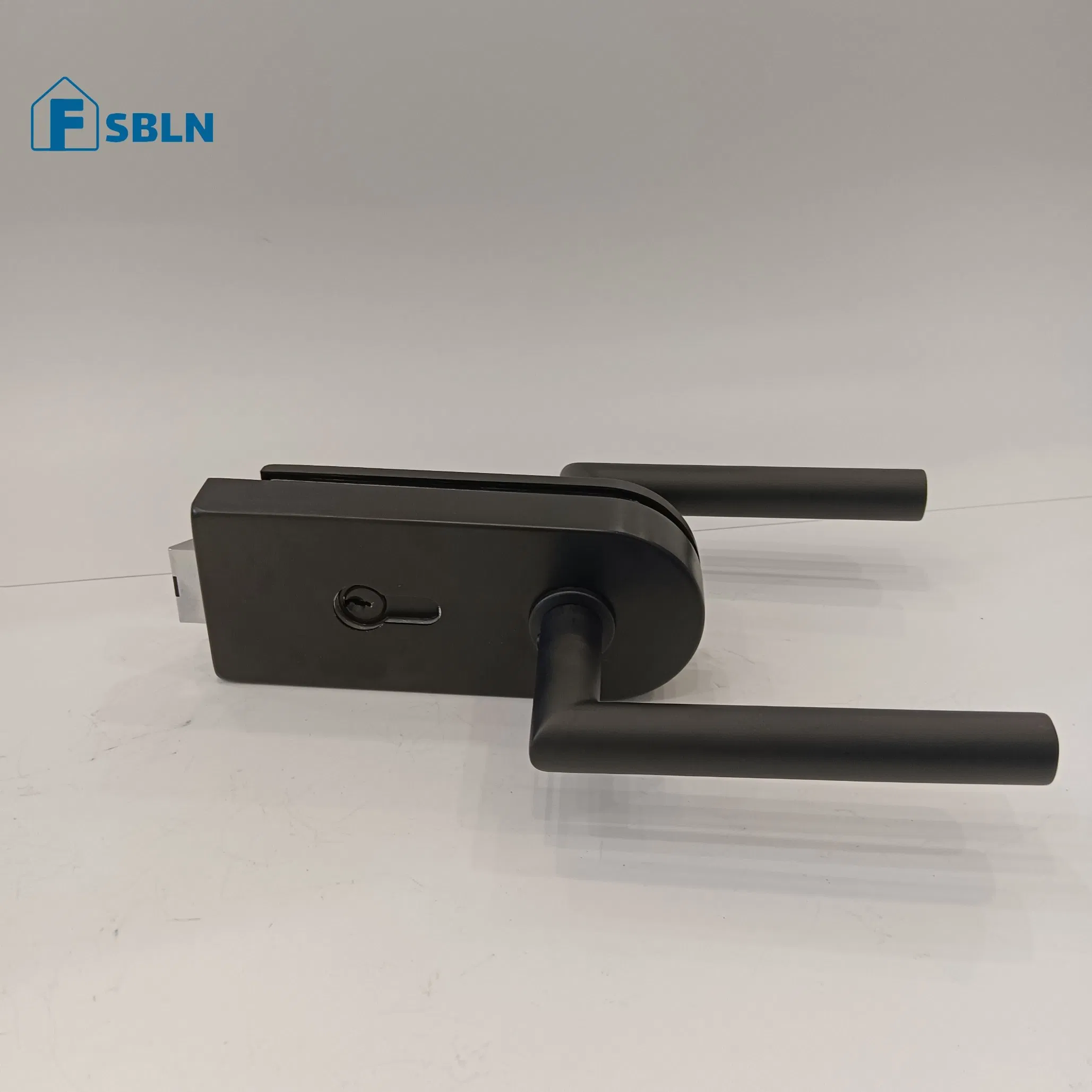 Office Furniture Aluminium Hardware Glass Hardware Flat Push Handle Door Lock Hardware Door Knob Home Door Locks