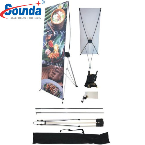 Advertising Promotional Display Stand Portable 80*180cm X Banner Stand