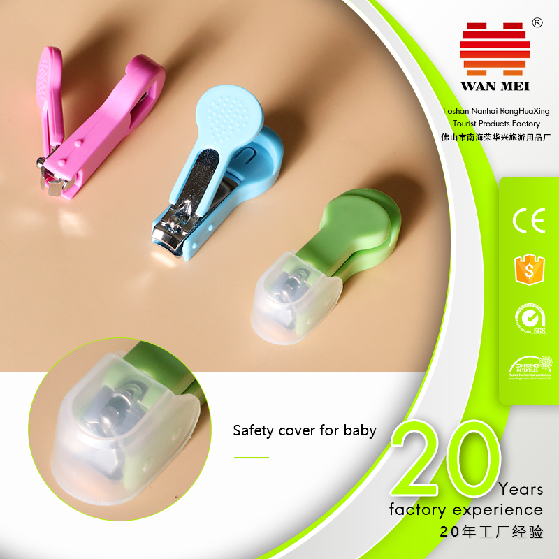 Infant Nail Cutter with ABS Catcher and Safety Cover