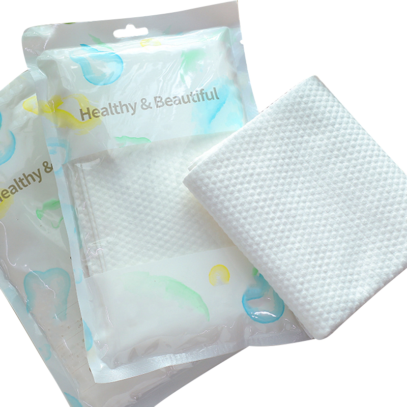China Wholesale Paper-Drawn Cotton Non-Woven Disposable Face Towel
