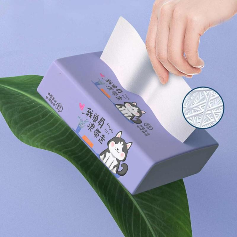 Factory Direct White Soft Cotton Tissue Disposable 2ply Facial Tissue Paper