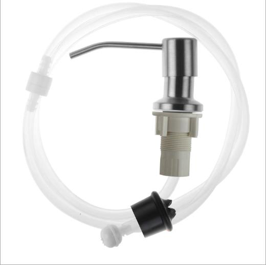 Cheap wholesale 304 stainless steel brushed soap dispenser