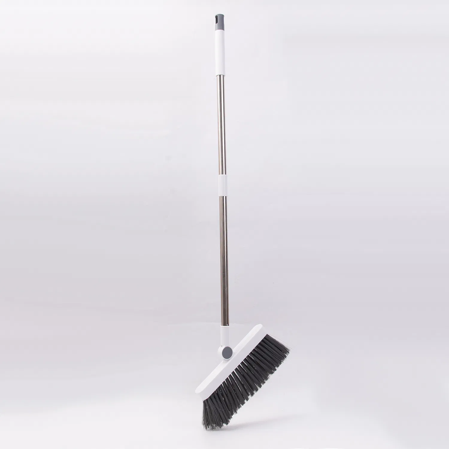 Home Lobby Clean Long Handle Plastic Broom and Dustpan Set for Floor Kitchen Cleaning