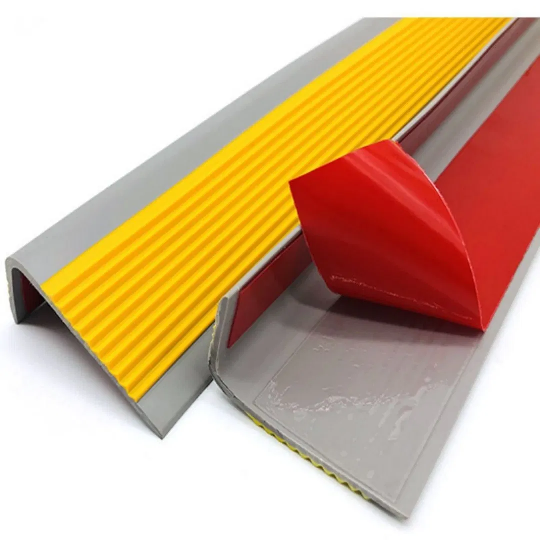 Rubber Safety Stair Tread Nosing Non-Slip Stair Nosing Protector