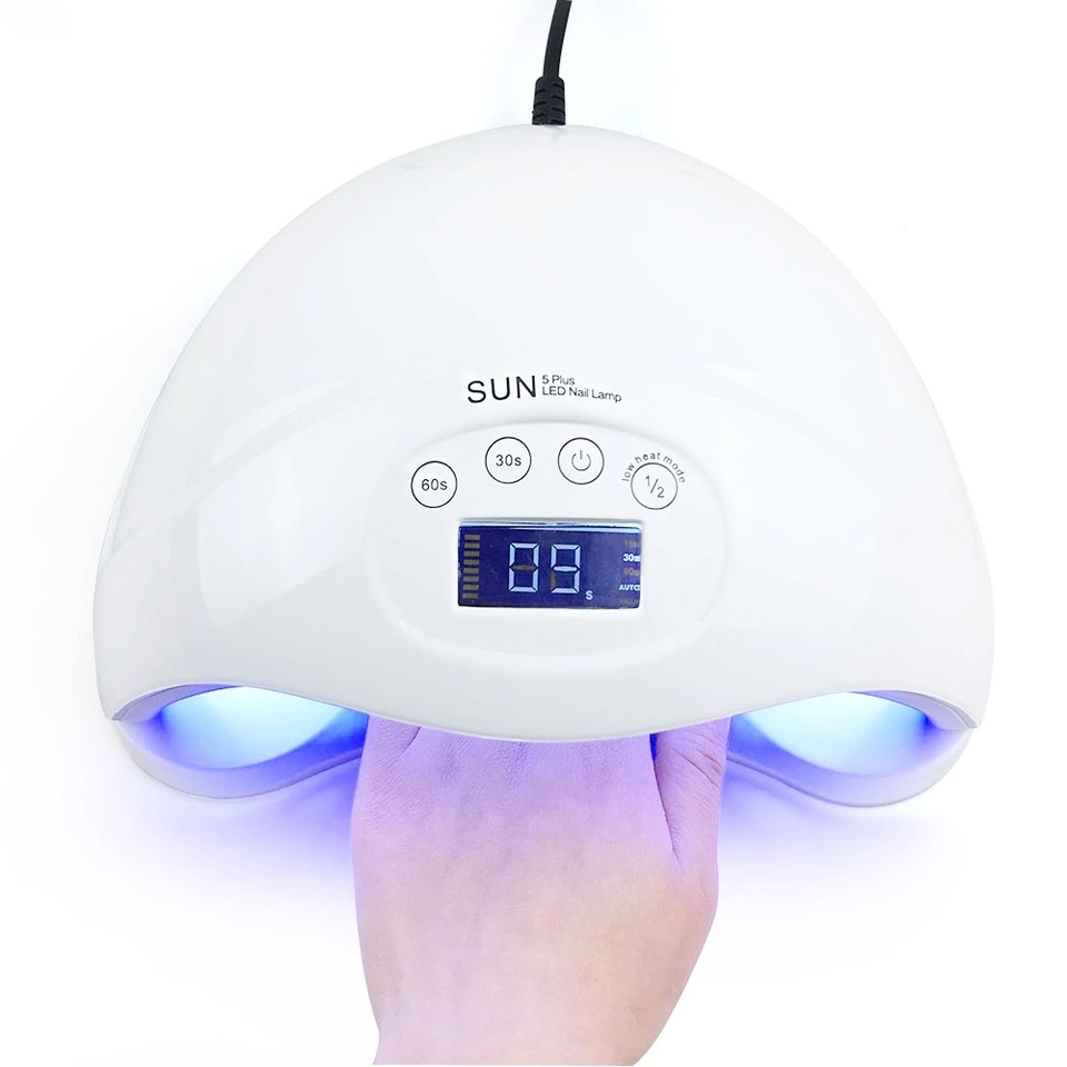 Sun5 Plus Electronic Gel LED UV Nail Polish Dryer for Manicure Polish