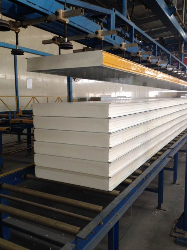 High Quality Steel Mineral Wool Panel for Roofing, Wall PU Panel, EPS Wall Board