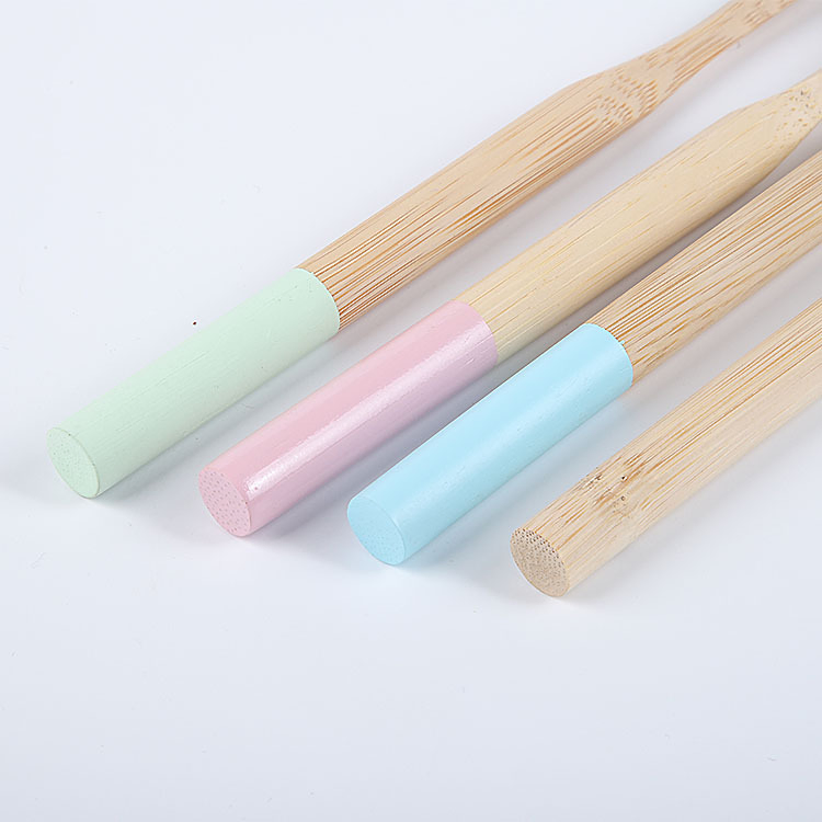Adult Eco Friendly Bamboo Reasuable Toothbrushes Portable Soft Toothbrush for Home Travel Hotel Use