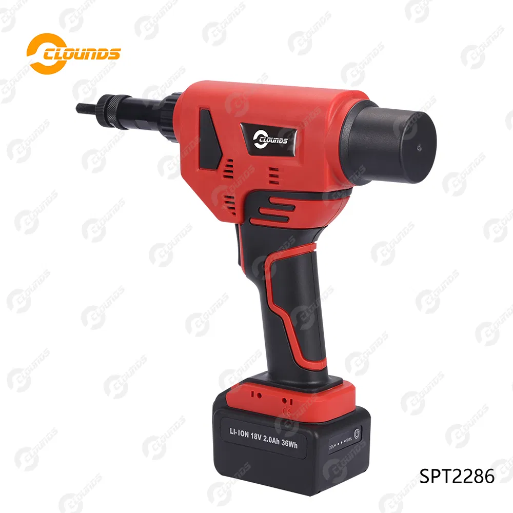 Spt2286 M3-M8 Li-ion Battery Nut Riveter Gun