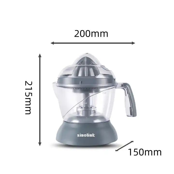 750ml Tranditional Style Electric Manual Centrifugal Citrus Juicer
