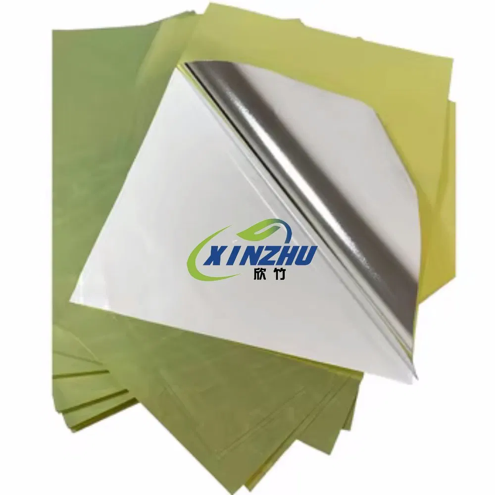 80mic Printable Waterproof Glossy Gold Pet Self Adhesive Labels for Inkjet Printing