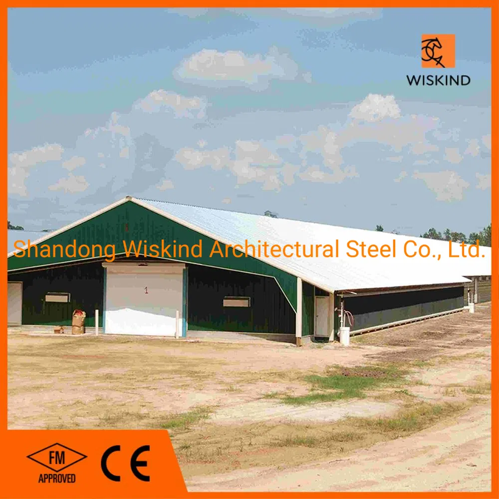 Large Prefabricated Quick Assembly Steel Industrial Prefabricated Metal Prefab Factory Building Workshop Shed Beam Hangar Warehouse Column Steel Structure