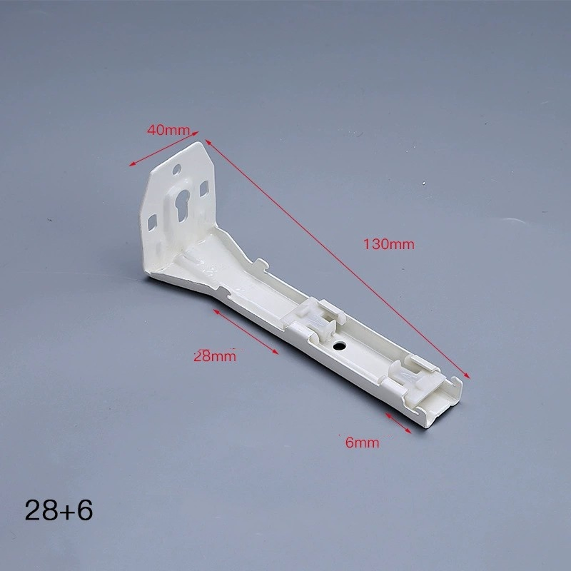 Curtain Rail Mounting Code Top Side Three Yard Square Bent Clamp Bracket Fixing
