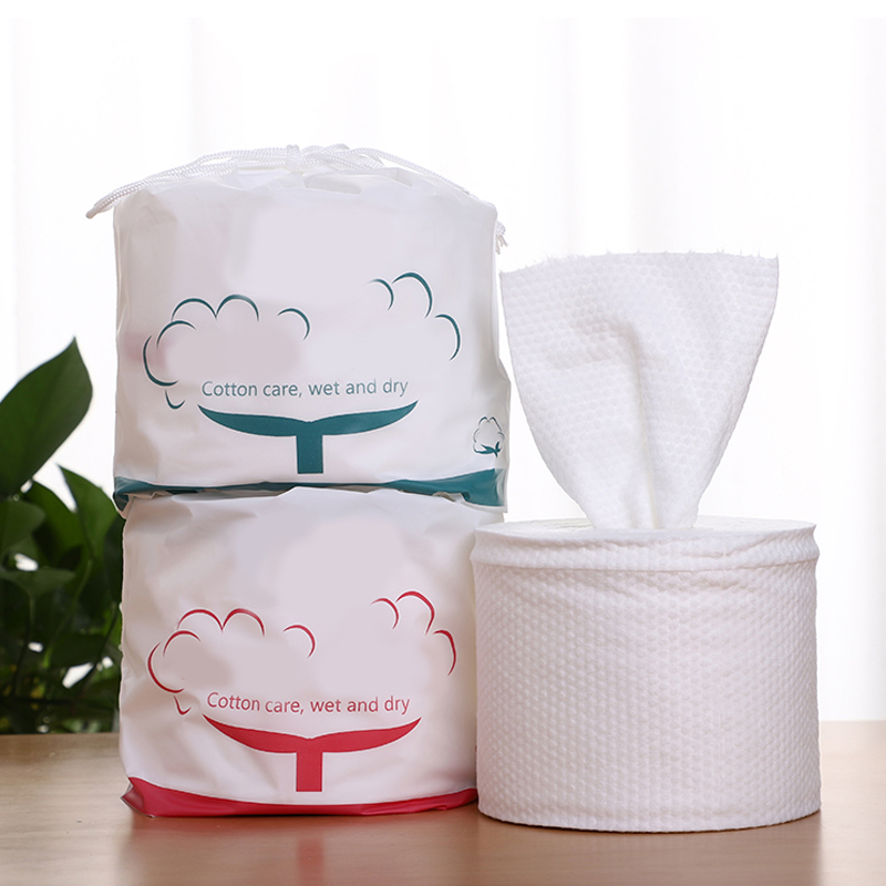 Customized Hotel Beauty Salon Cheap Price Cotton Soft Disposable Extractive Face Towel