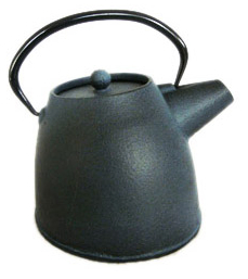 High Capacity 1.8L Tea Kettle Cast Iron Teapot with Steel Stainless Filter