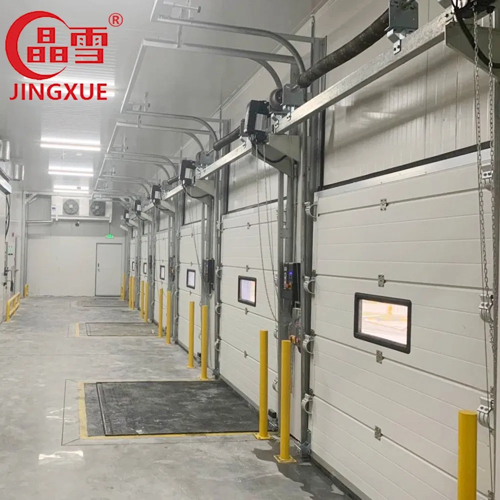 Automatic Electric PU Panel Thermal Insulated Industrial Overhead Sectional Door