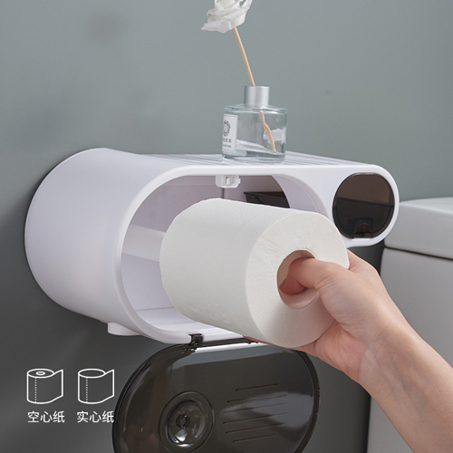Multi Function Wall Type Tissue Box Strong Adhesive Tissue Holder