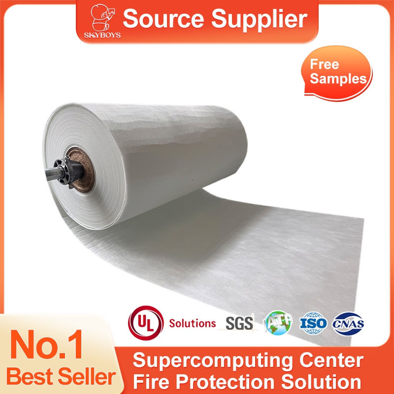 Skyboys Customized Aerogel Thermal Insulation 3mm 6mm 10mm Blanket for Multi-Node Computing Center