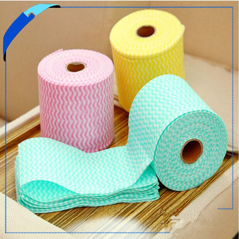 Anti-Bacterial Disposable Spunlace Non Woven Cloth Wipes Towel