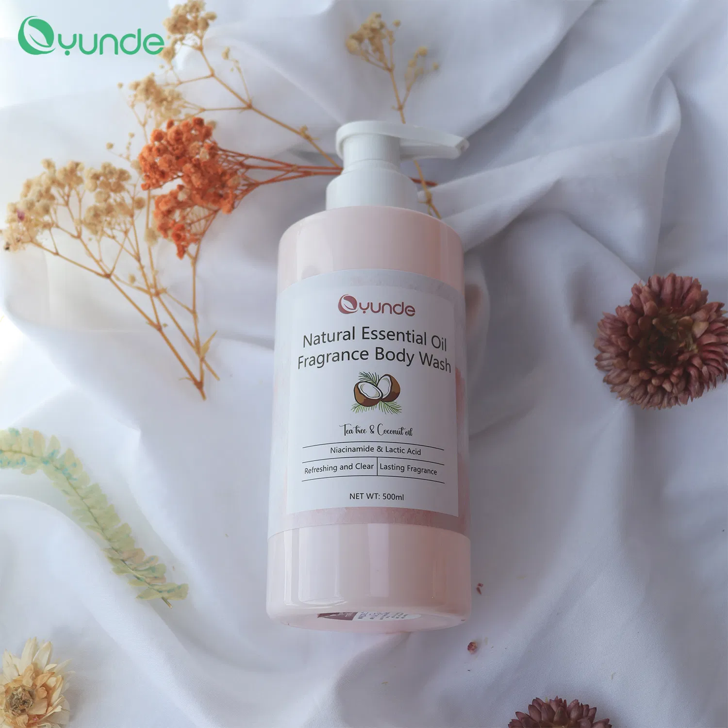 Organic Fragrance Body Wash with Essential Oil Moisturizing Formula