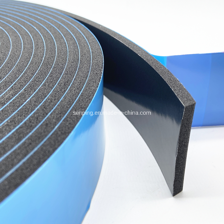 Close Cell PVC Glazing Strip Single Double Side Structural Spacer Foam Tape