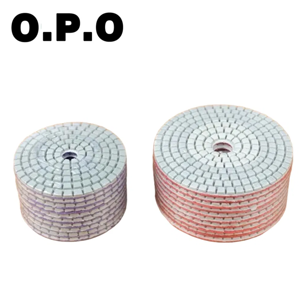 Алмазный водный шлифовальный диск 200мм для мрамора и камня