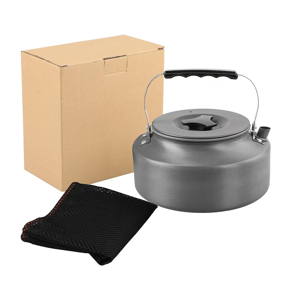 1.6L Outdoor Tea Pot Camping Kettle Portable Coffee Pot