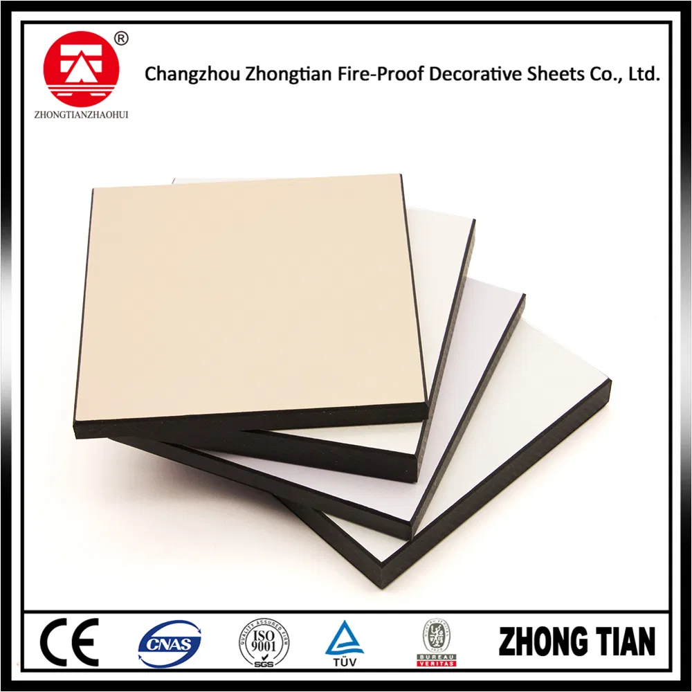 High Quality Formica Sheets Phenolic Panel Compact 1220*2440*12mm Laminate Board HPL for Office Decoration/Toilet Cubicle Partitions