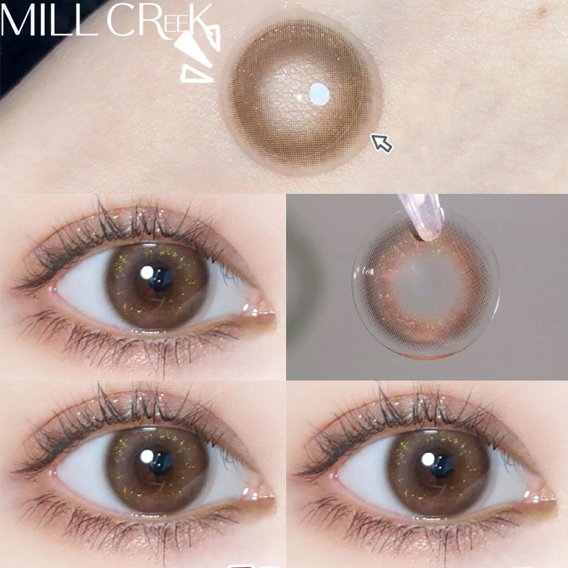 Mill Creek Beautylens Color Contact Lens Soft Cosmetic Wholesale Yearly Disposable Colored Eye Contact Lenses
