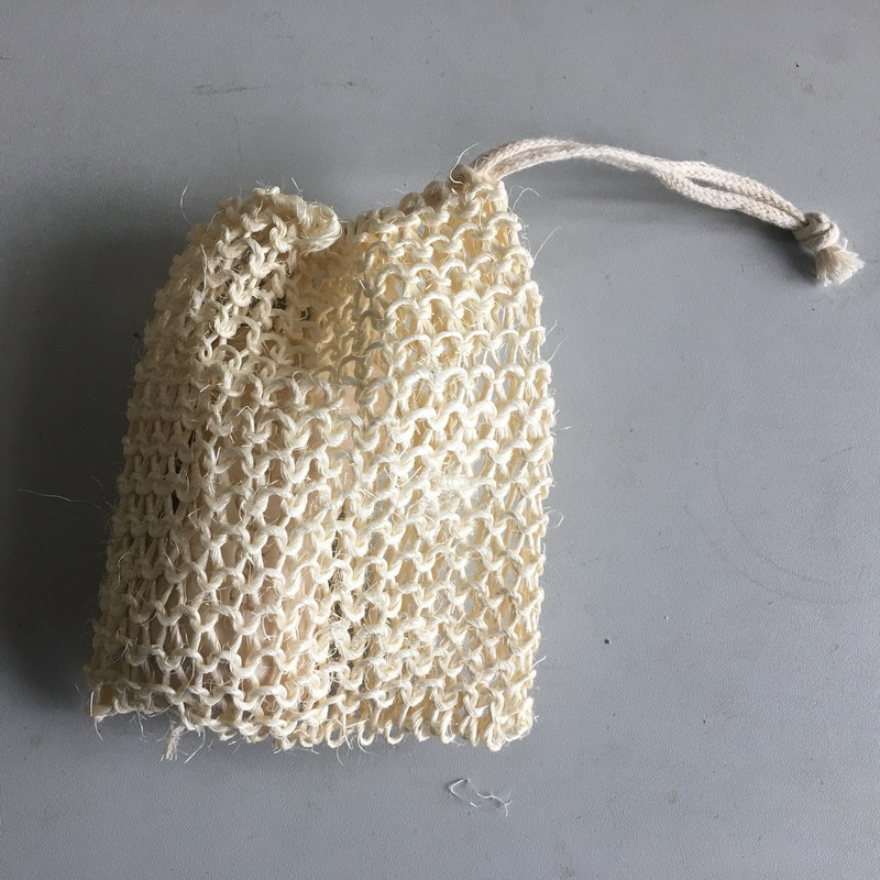 Sisal Soap Bag Exfoliating Shower Bath Products Scrubber Bath Glove Klb-138