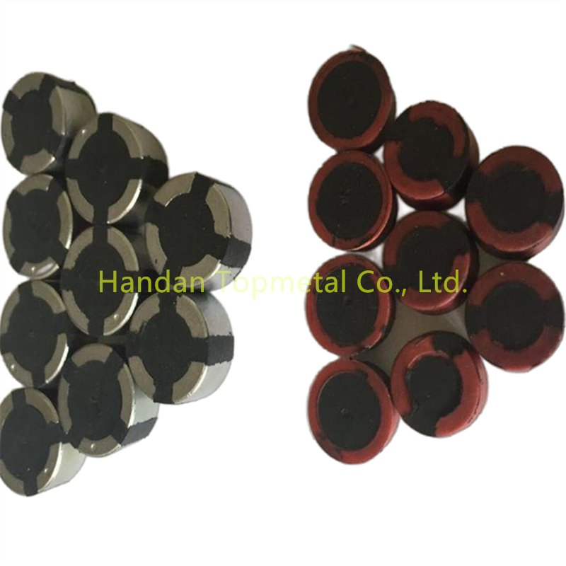 Button Valves for Micropile Tube in Foundation