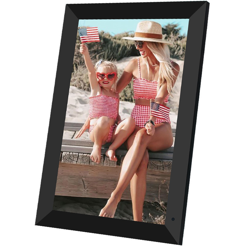 8-Inch Narrow Border Automatic Horizontal and Vertical Switching Standalone Digital Photo Frame