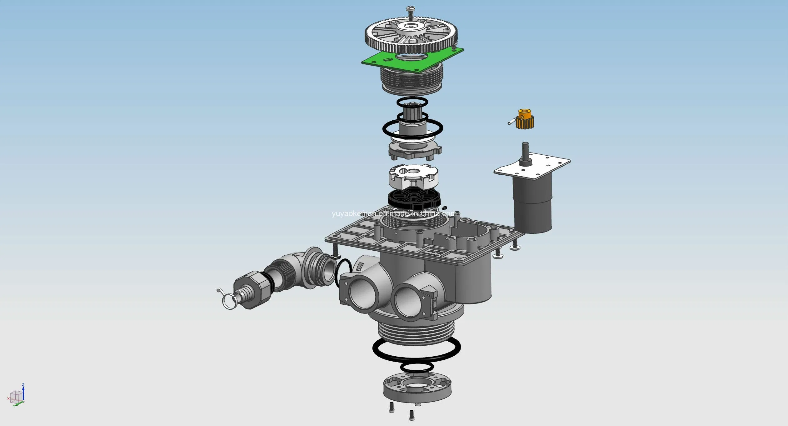 2 Tons Control Valve for Water Softener