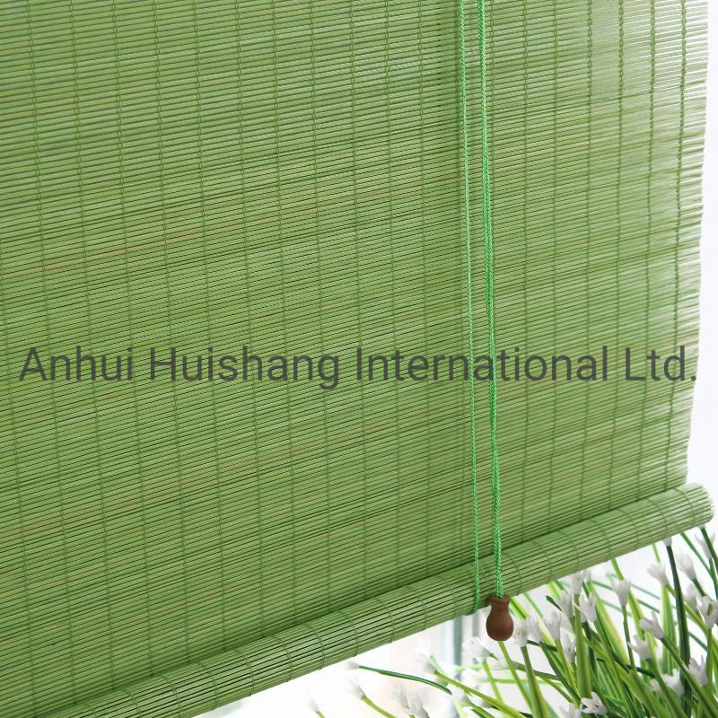 Item a-31 Bamboo Shade as Window Curtains