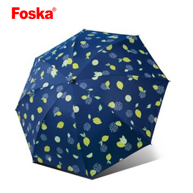 Зонт Foska с защитой от UV и принтом