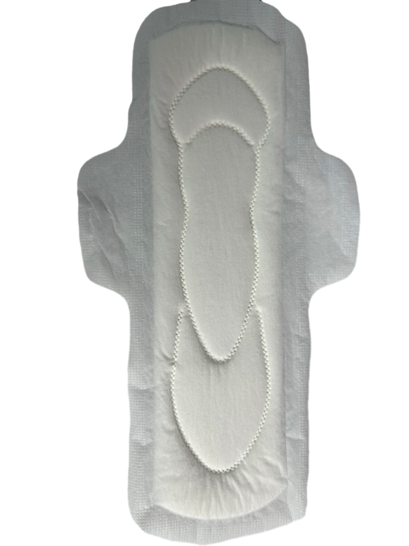 Highly Absorbent Sanitary Pad with Wings for Night