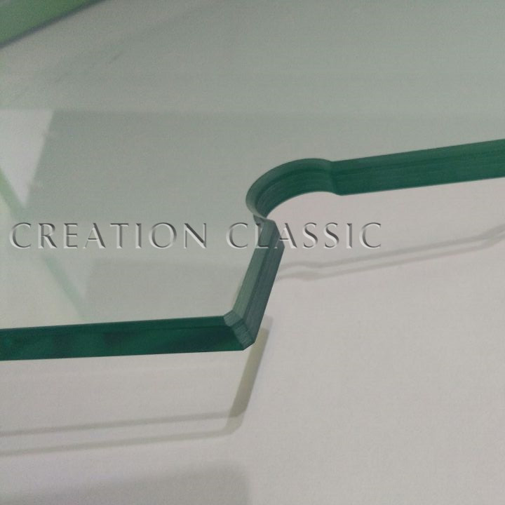 Clear Acid Etched Glass & Non-Finger Glassfor Bathroom & Chat Room Glass