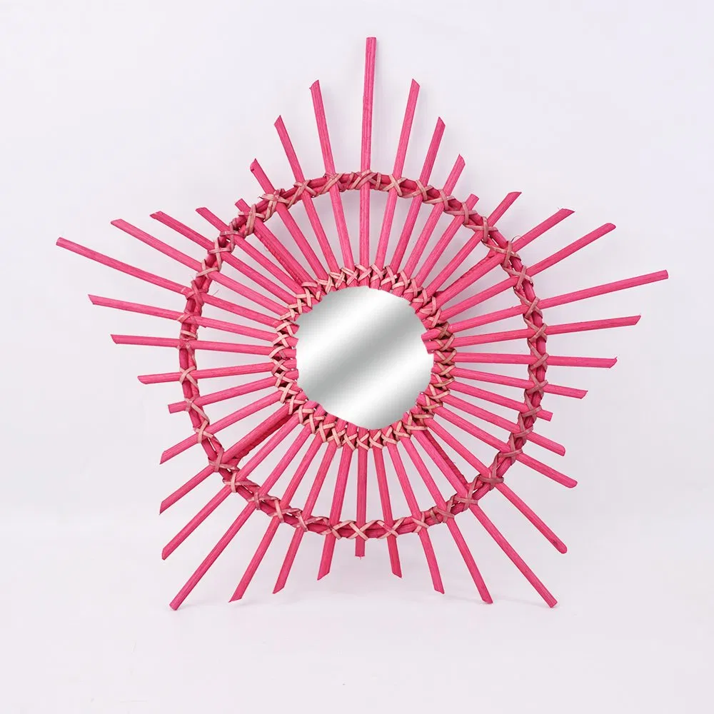New Fashionable Rattan Mirror Wall Mirror for Wall Decoration