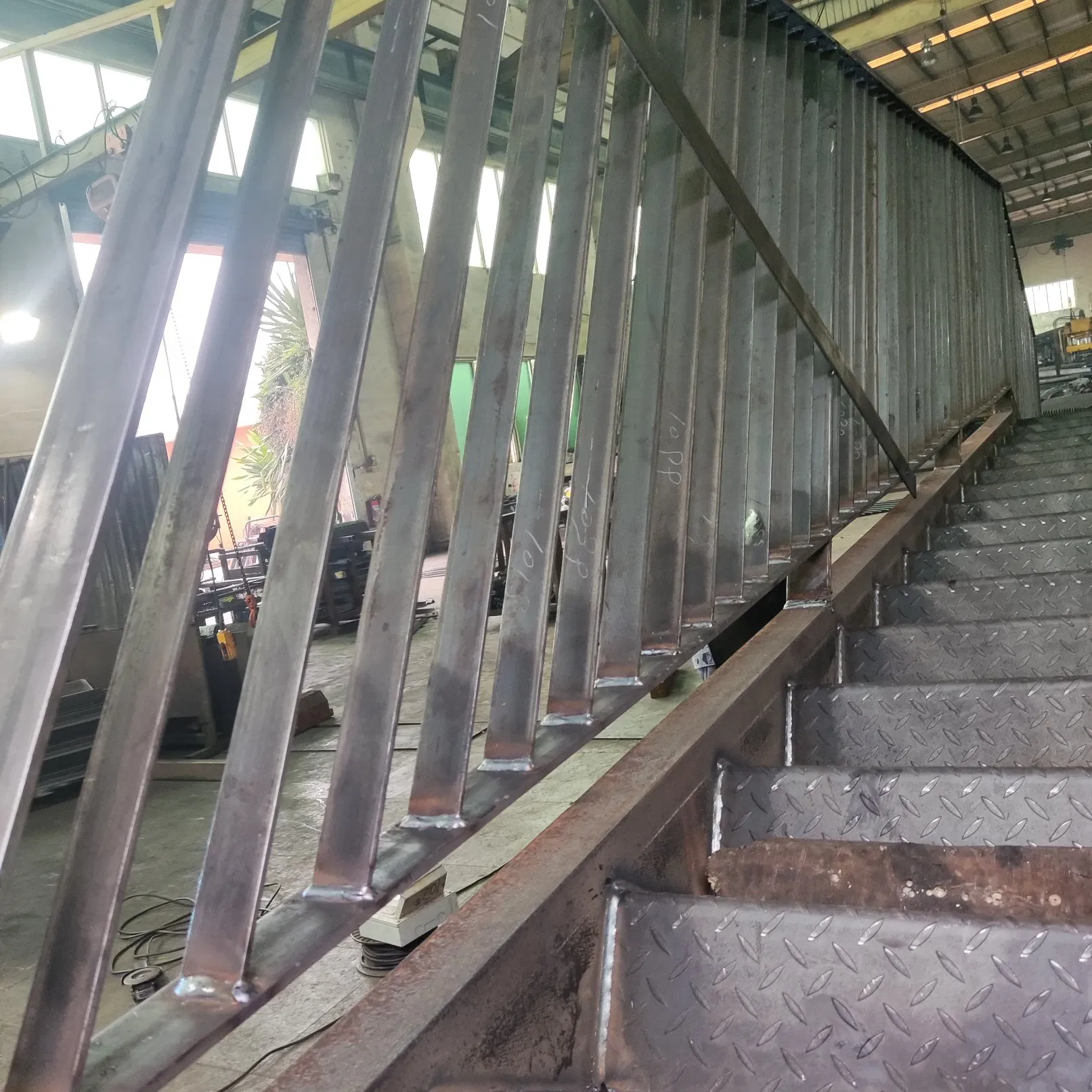 Jimu's Fabrication for Light Steel Structure Platform Walkway Scaffolding Stairway