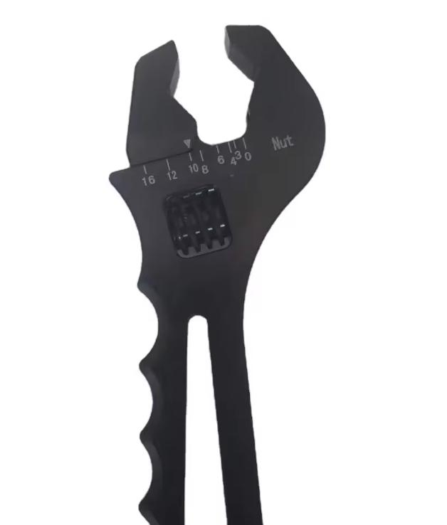 Universal Custom Racing An3-An16 Adjustable Aluminum an Fitting Wrench