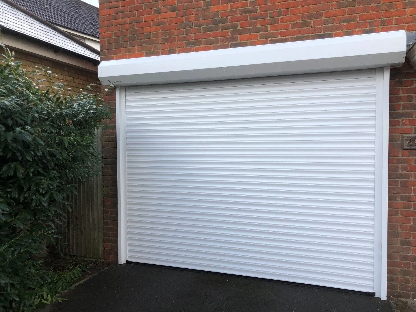 Qualified Aluminum Roller Shutter Door Manual Garage Door