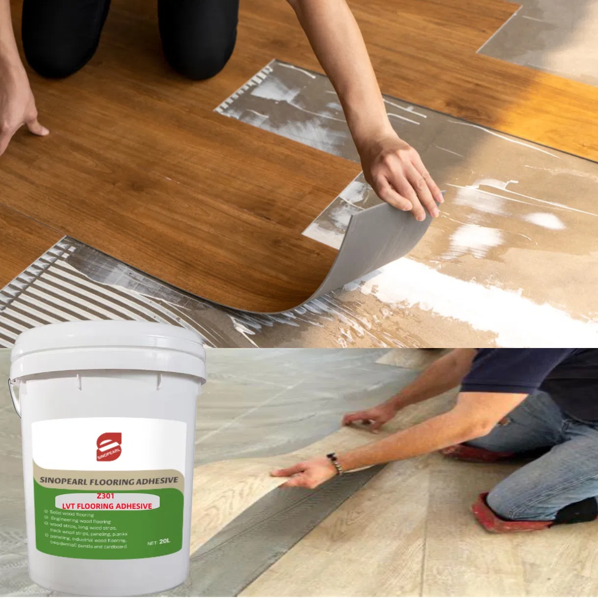 Radiant-Heated Flooring Glue Made by Sinopearl