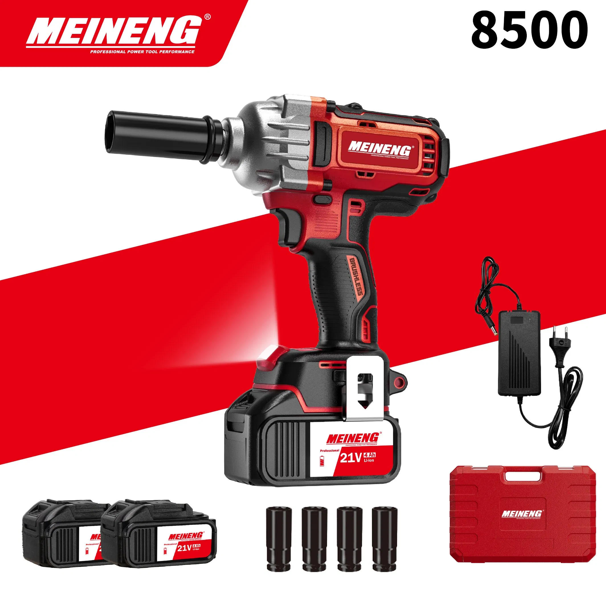 Heavy-Duty 8500 Cordless Impact Wrench with Adjustable Speed Control