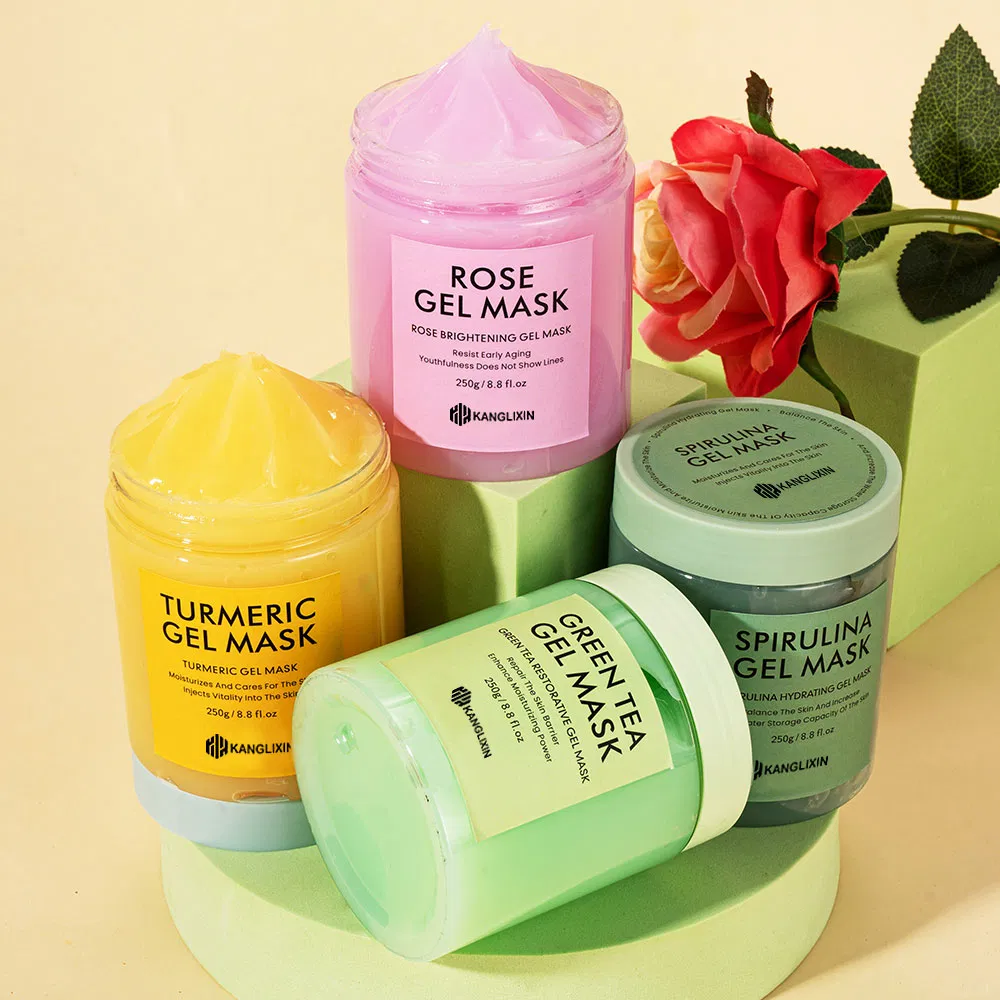 Wholesale Private Label DIY Jelly Rose Hydrojelly Facial Masks Powder Peel off Face Jel Mask
