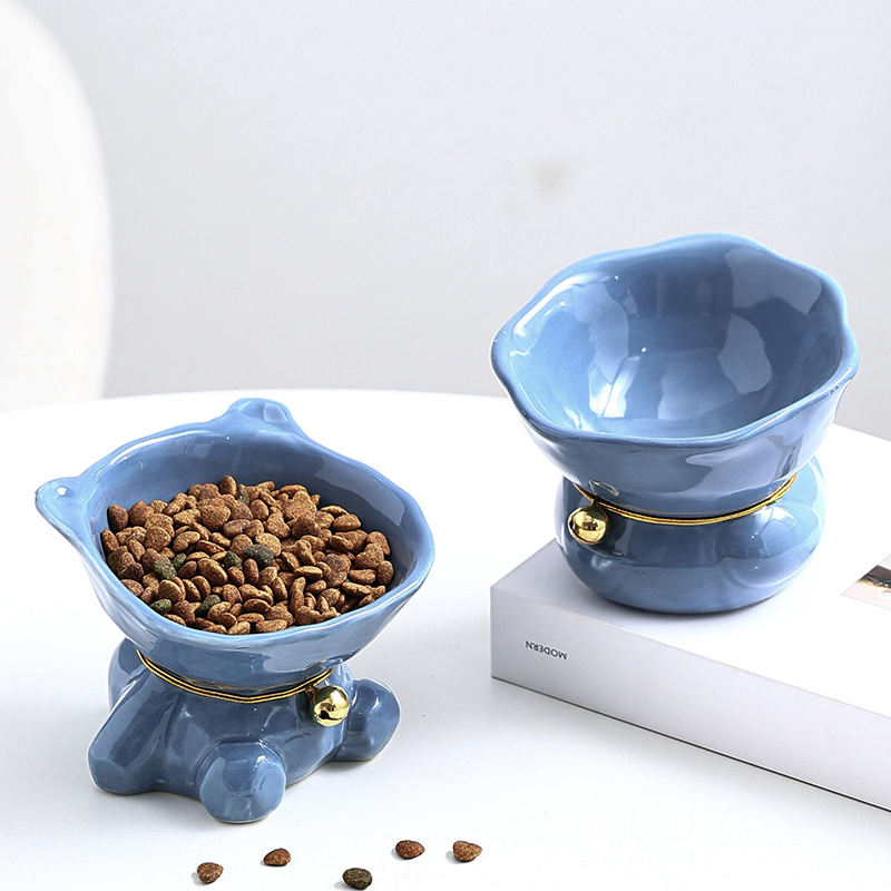 High Appearance and Large Diameter Cat and Dog Food Bowl Pet Supplies