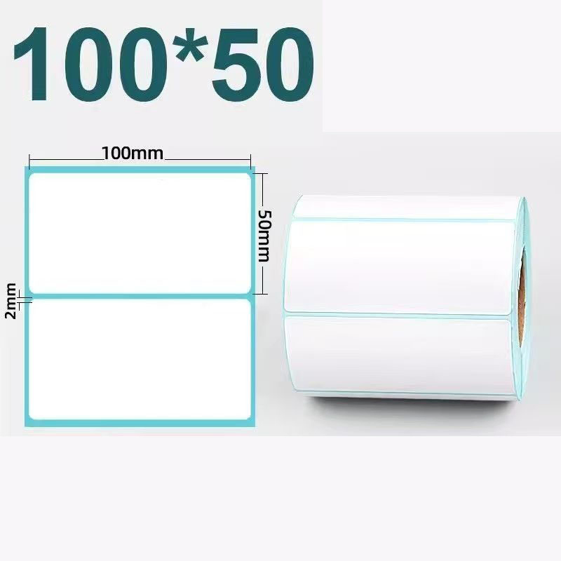 High Quality Customizable Three-Proof Self-Adhesive Label Sticker Paper Roll for Supermarket Labels