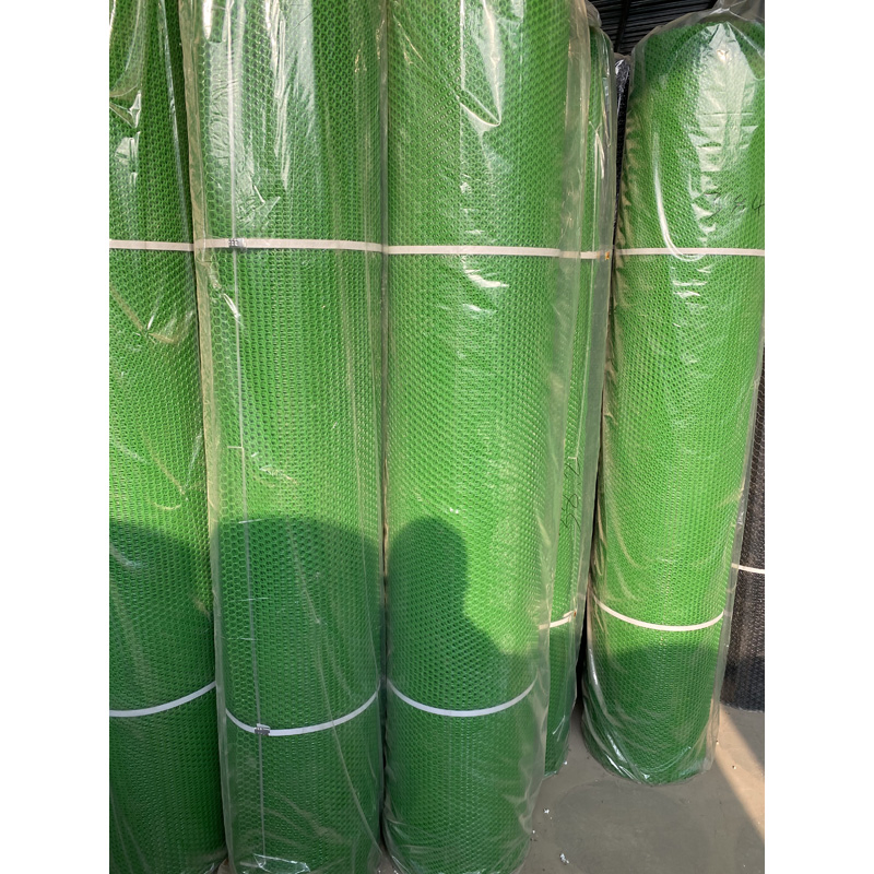 Extruded Plastic Flat Wire Mesh Fence Neting Fiberglass HDPE