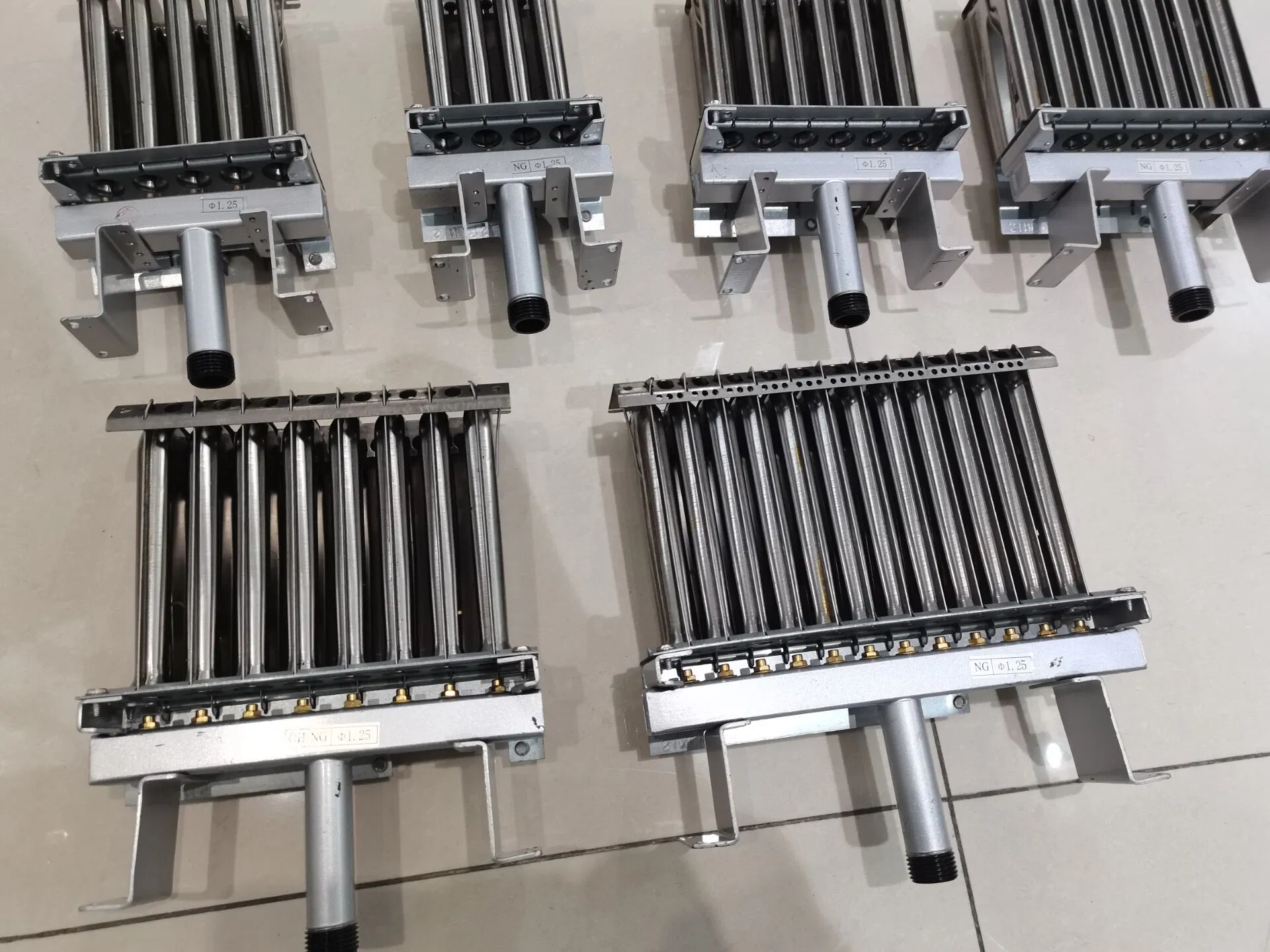 Gas Boiler Parts 12 Rows Stainless Steel Burner